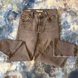 Levi's Ribcage straight ankle -size 26